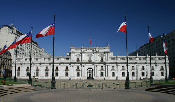 Sites touristiques de Santiago du Chili : Palacio de la Moneda. Source : Flickr