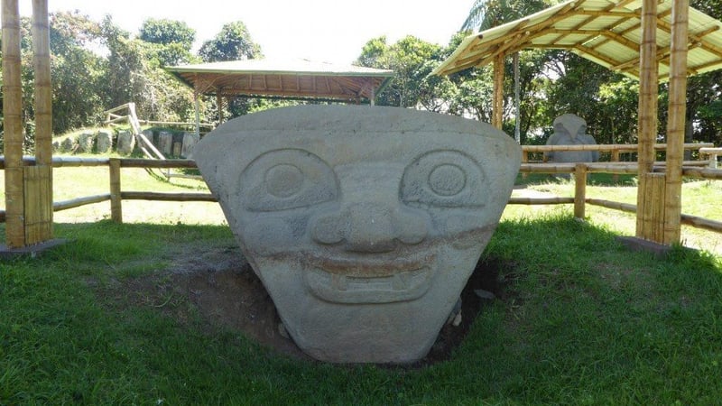 parcs nationaux de Colombie : statue de San Agustin