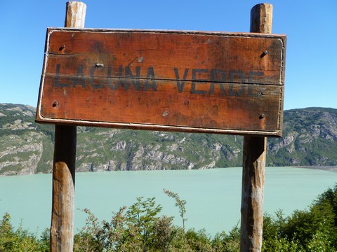 Laguna Verde, route australe, Chili