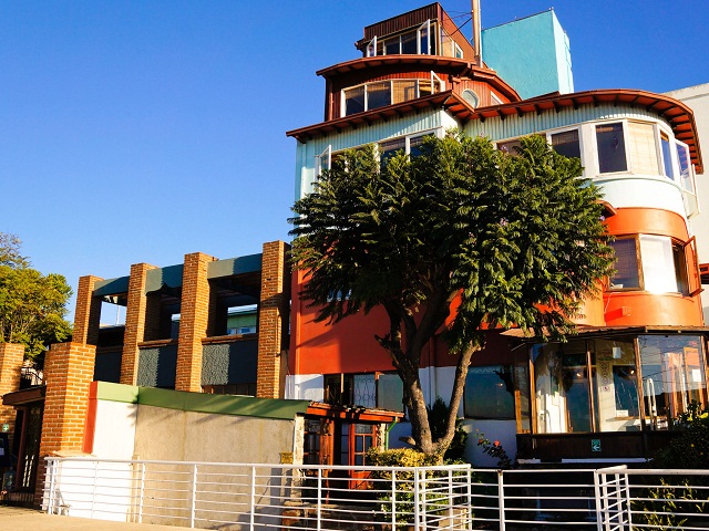 La Sebastiana, résidence de Pablo Neruda, Valparaiso, Chili