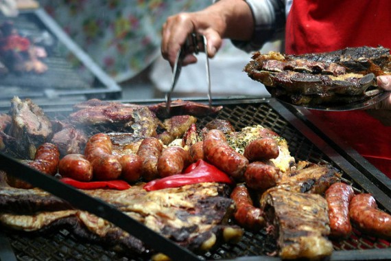 asado, marché, voyage Argentine