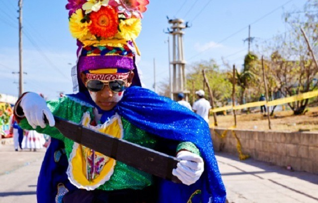costume El Congo du Carnaval de Barranquilla Colombie