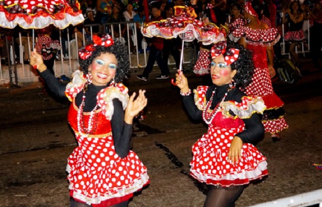 costume Negrita Puloy carnaval de Baranquilla Colombie