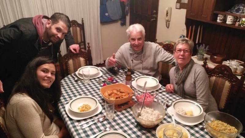 repas chez l'habitant