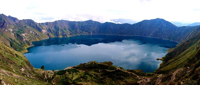 lagune quilotoa Equateur