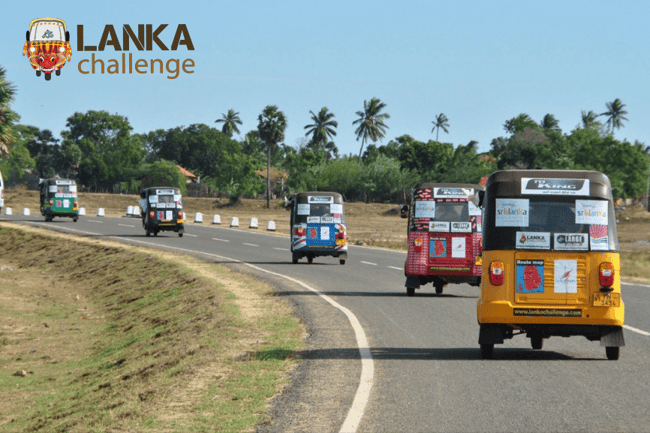 Tuk-tuk Tour - Le Lanka Challenge est plus qu'un voyage, c'est un challenge !