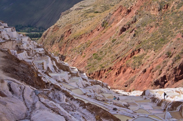 Les salines de Maras, Pérou