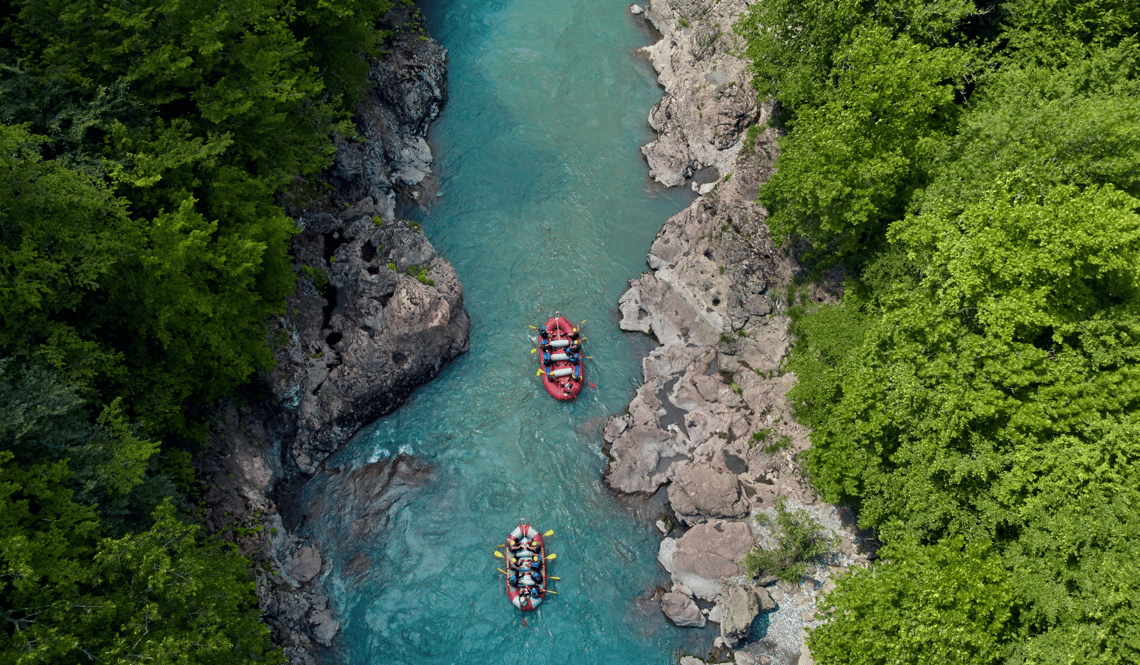 Rafting en eaux vives